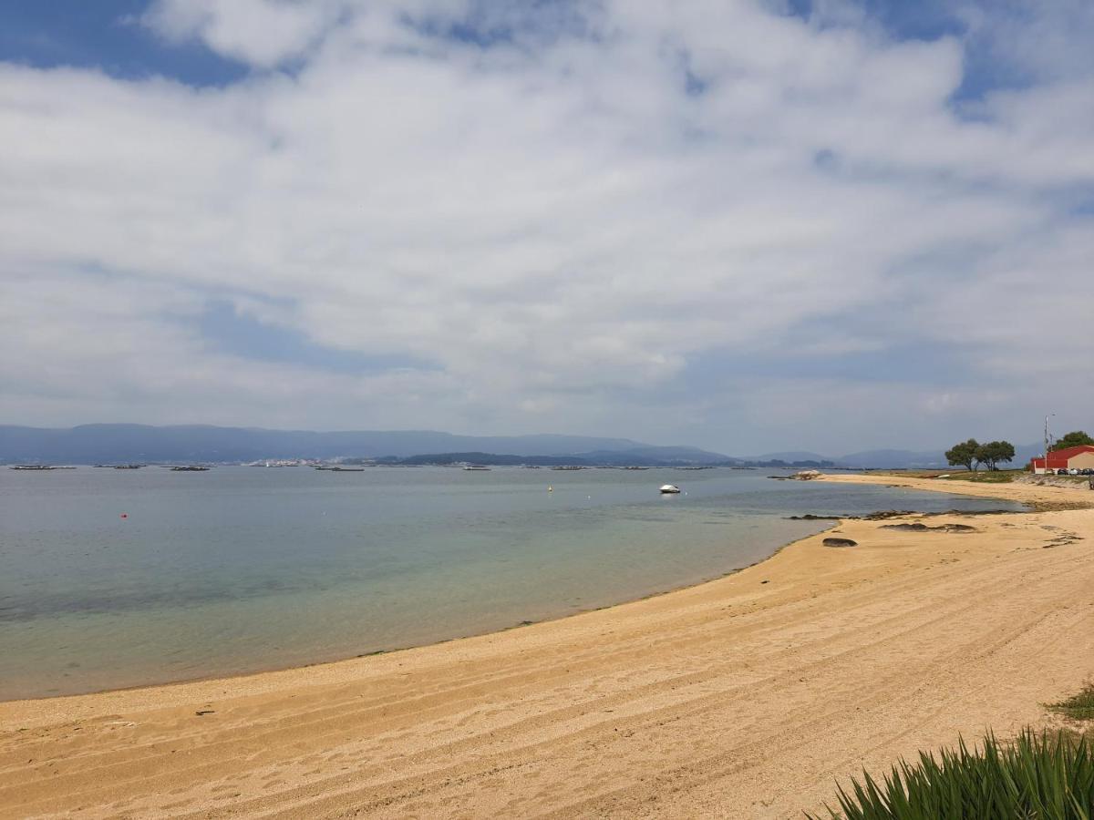 Apartamento A Pie De Playa En As Sinas. Villanueva De Arosa Buitenkant foto